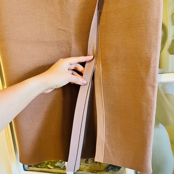 Brand new Witchery knit two pieces co-ord set chocolate/tan color - Picture 3 of 8